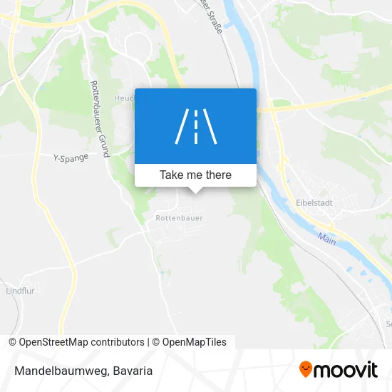 Карта Mandelbaumweg