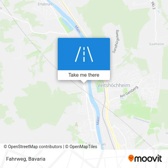 Карта Fahrweg