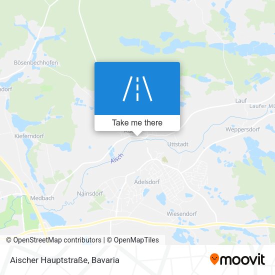 Aischer Hauptstraße map