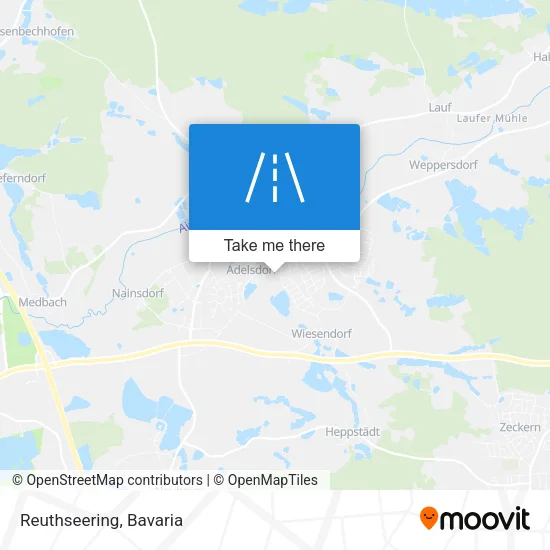 Карта Reuthseering