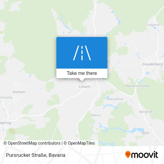 Pursrucker Straße map