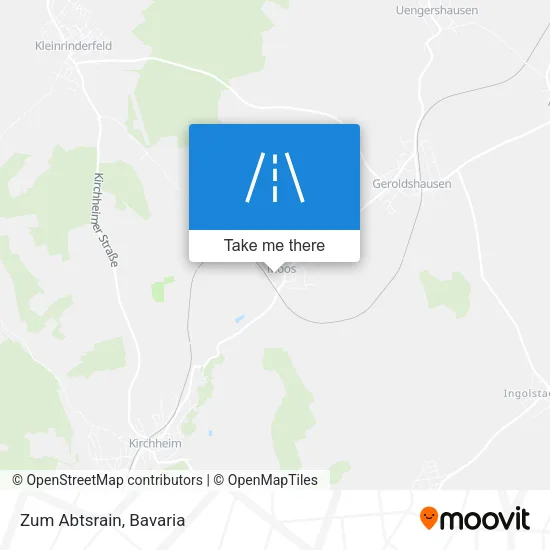 Карта Zum Abtsrain