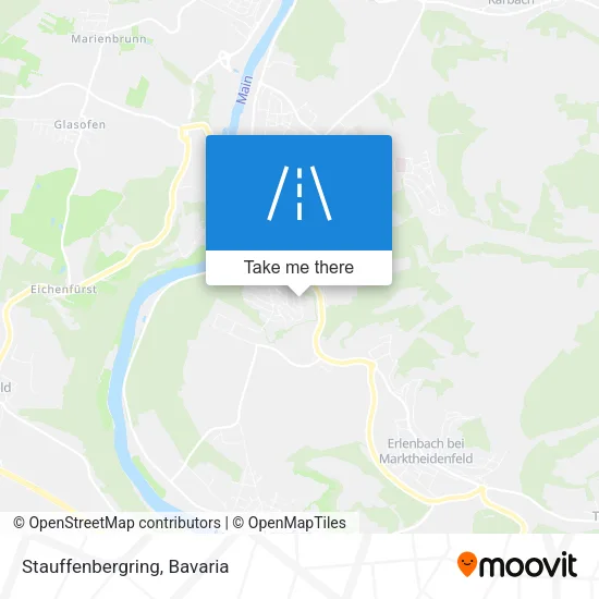 Карта Stauffenbergring