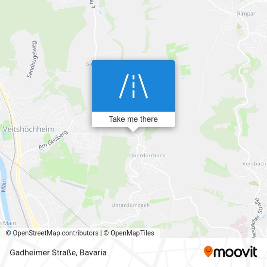 Gadheimer Straße map