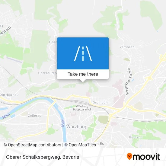Карта Oberer Schalksbergweg