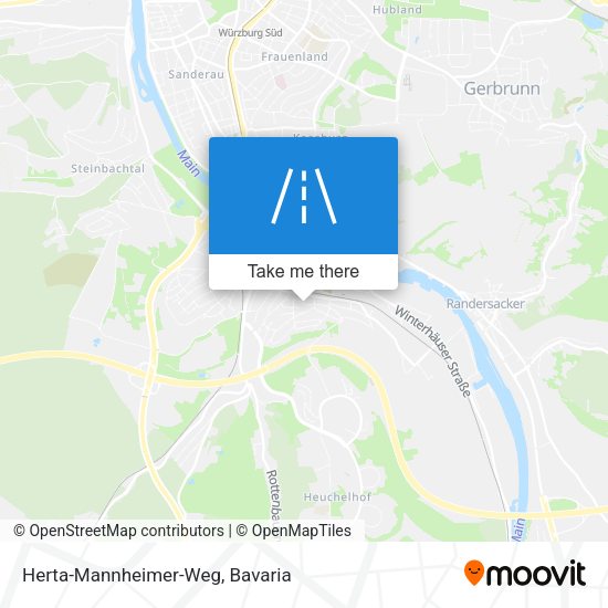Herta-Mannheimer-Weg map