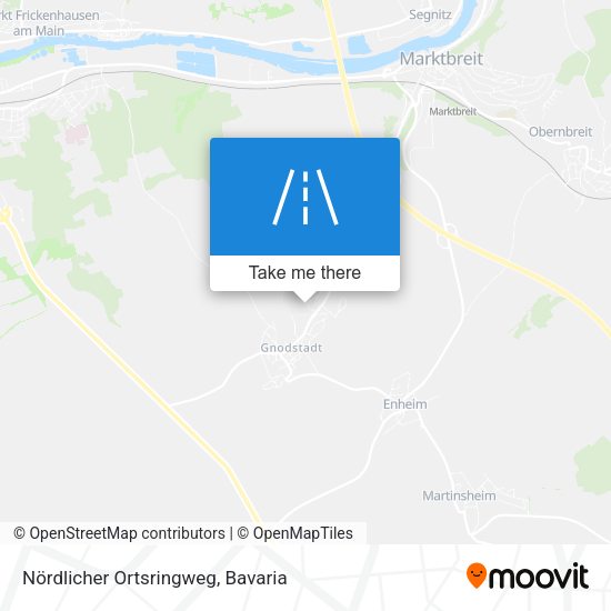 Nördlicher Ortsringweg map