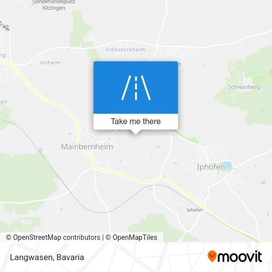 Карта Langwasen