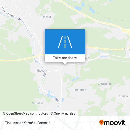 Theuerner Straße map