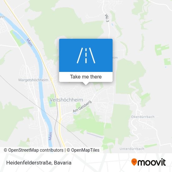 Heidenfelderstraße map