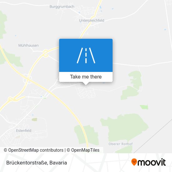 Brückentorstraße map