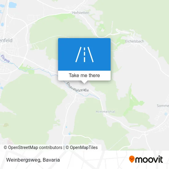Карта Weinbergsweg