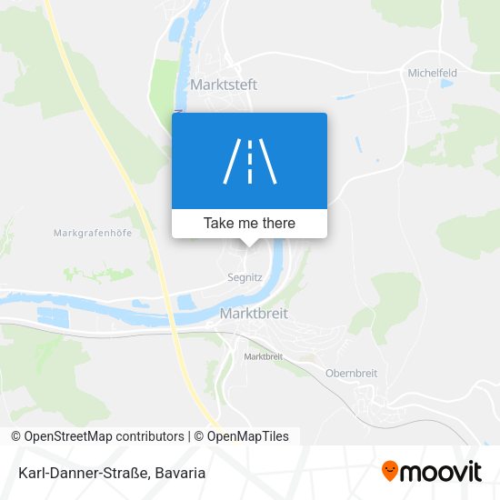 Karl-Danner-Straße map