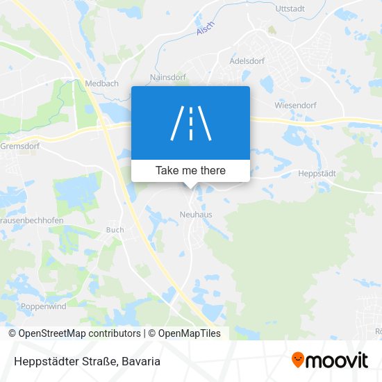 Heppstädter Straße map