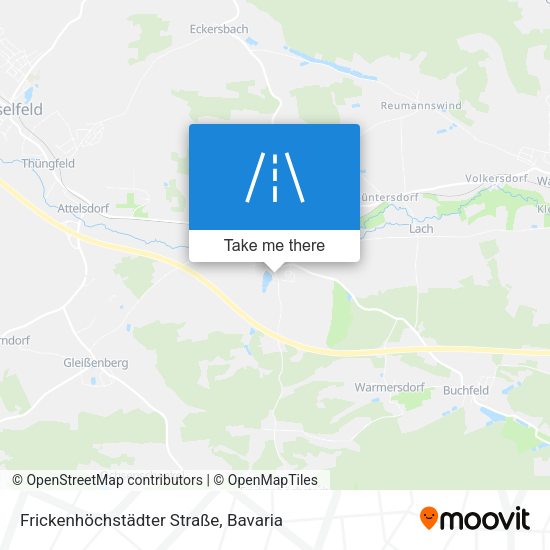 Frickenhöchstädter Straße map