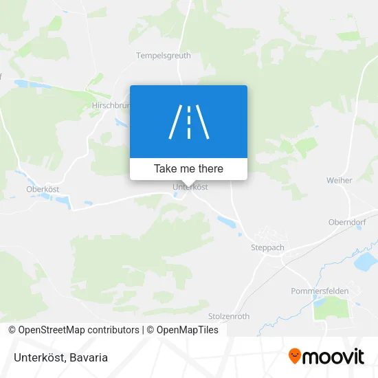 Карта Unterköst