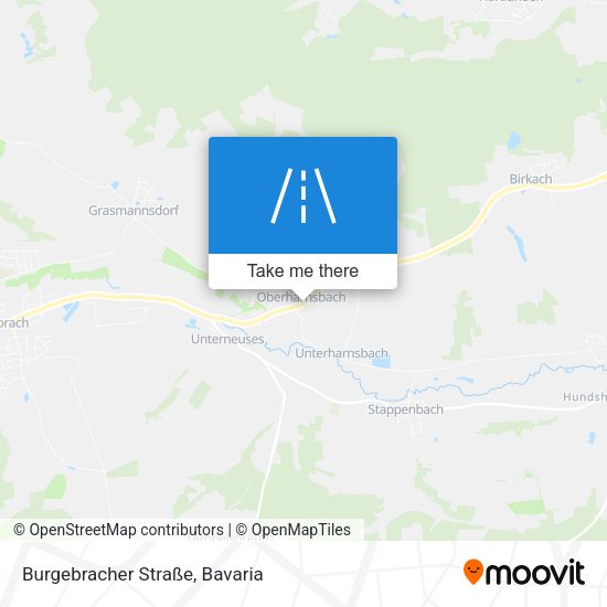 Burgebracher Straße map
