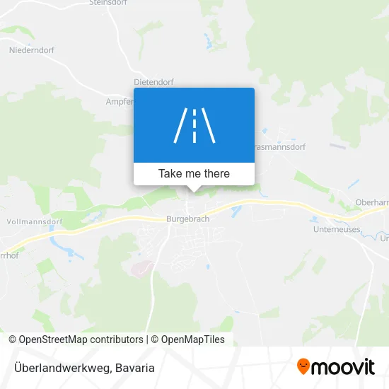 Карта Überlandwerkweg