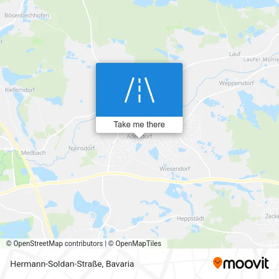 Hermann-Soldan-Straße map