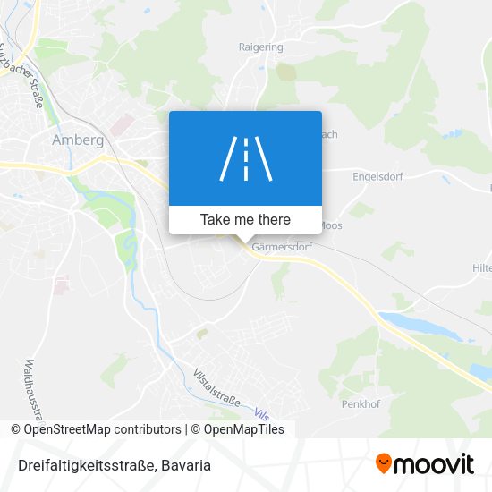Dreifaltigkeitsstraße map