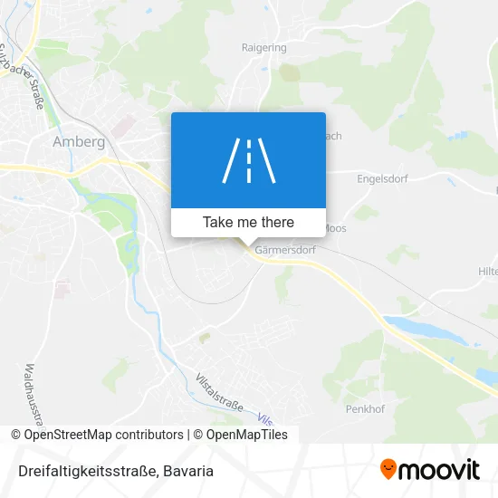 Карта Dreifaltigkeitsstraße