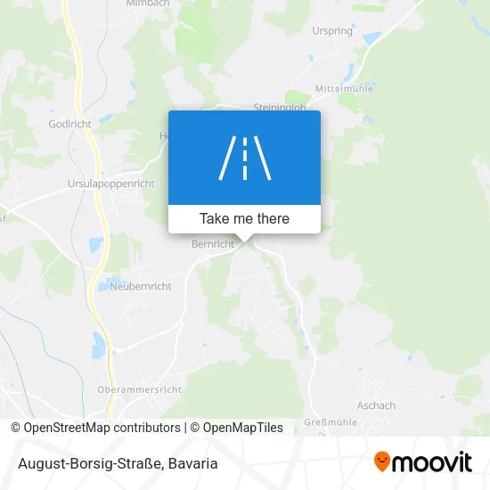 August-Borsig-Straße map