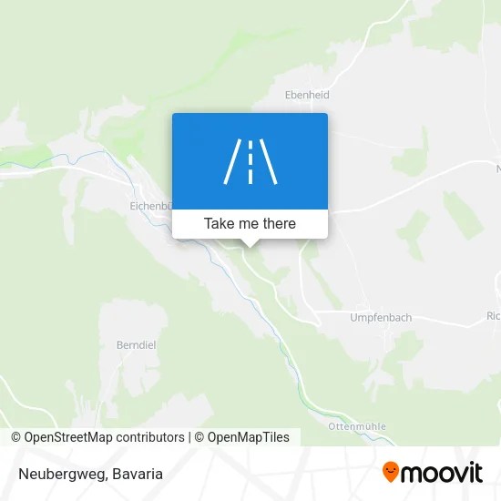 Карта Neubergweg