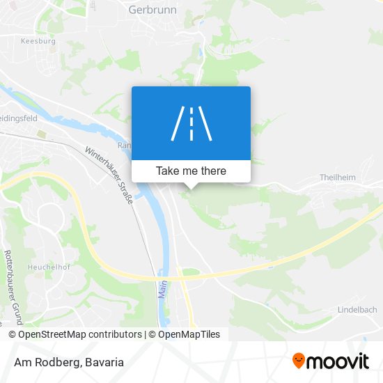 Am Rodberg map