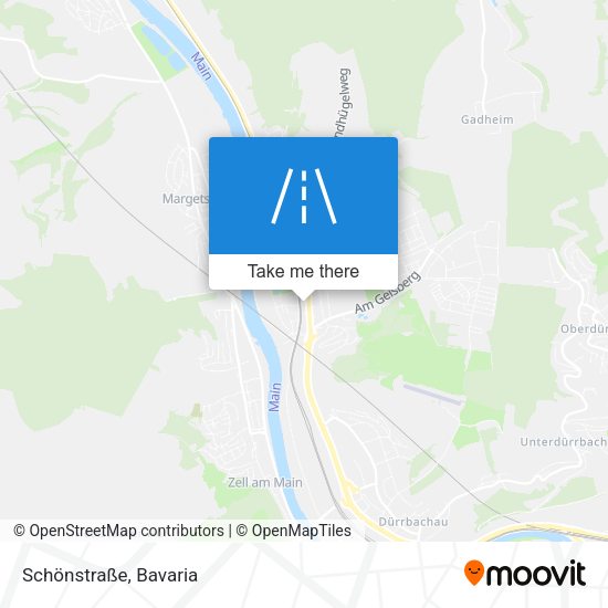 Schönstraße map