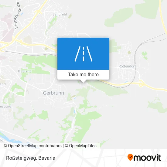 Карта Roßsteigweg