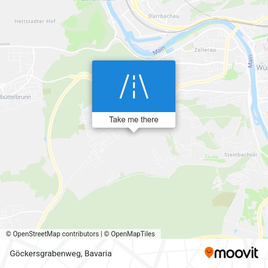 Göckersgrabenweg map