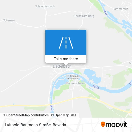 Карта Luitpold-Baumann-Straße