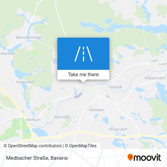 Medbacher Straße map