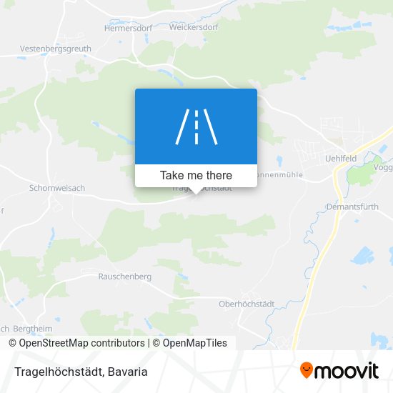 Tragelhöchstädt map