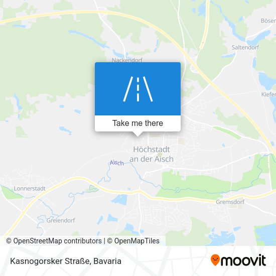 Kasnogorsker Straße map