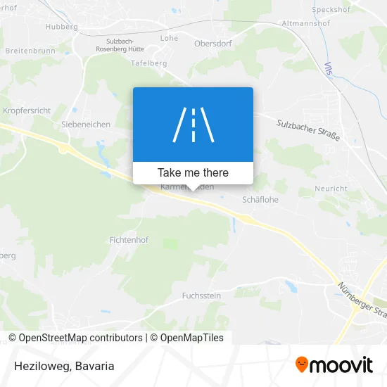 Карта Heziloweg