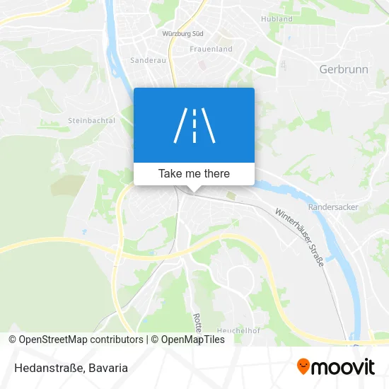 Hedanstraße map