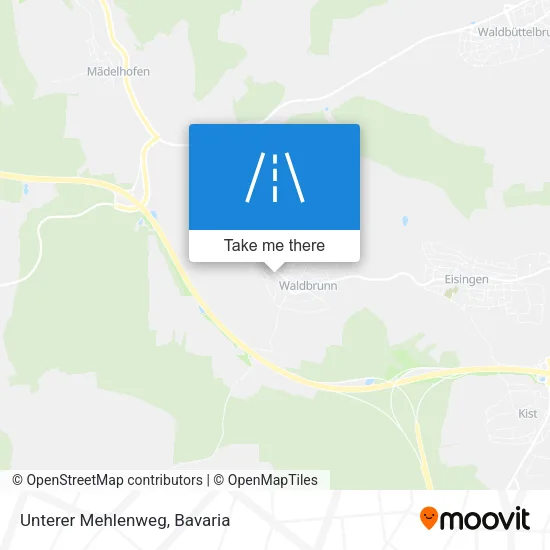 Карта Unterer Mehlenweg