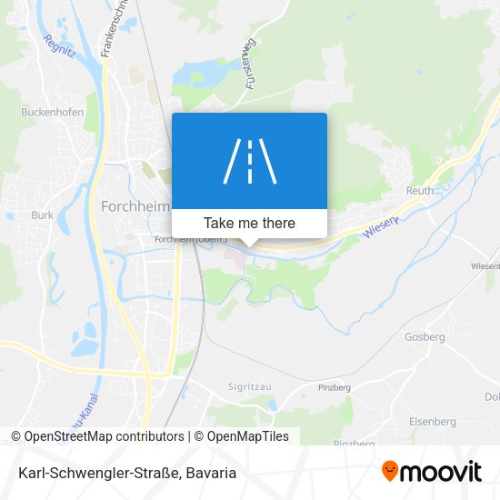 Karl-Schwengler-Straße map