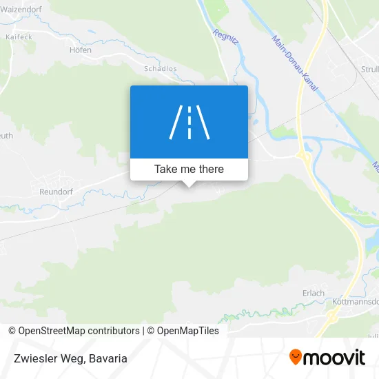 Карта Zwiesler Weg
