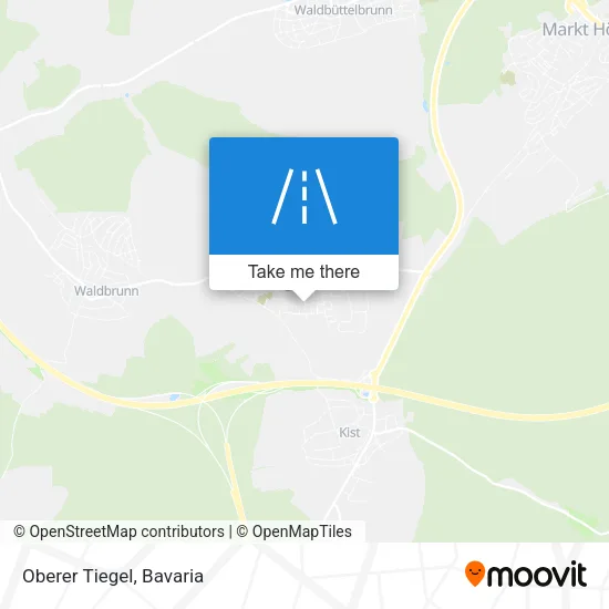 Карта Oberer Tiegel