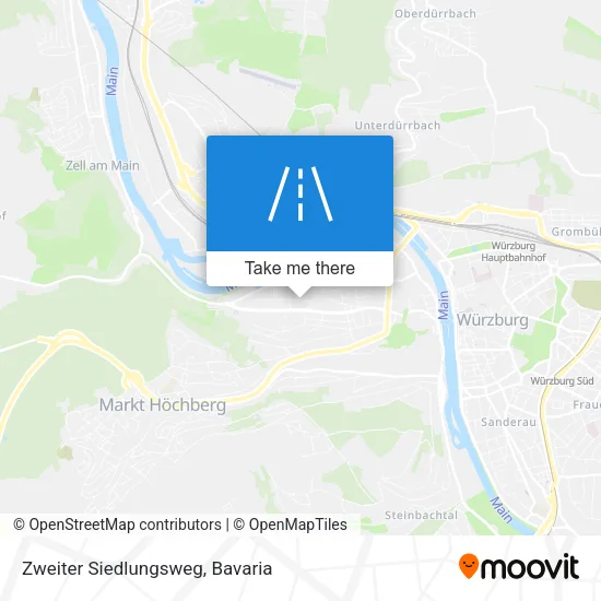 Карта Zweiter Siedlungsweg