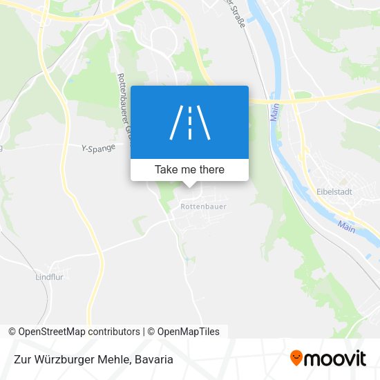Zur Würzburger Mehle map