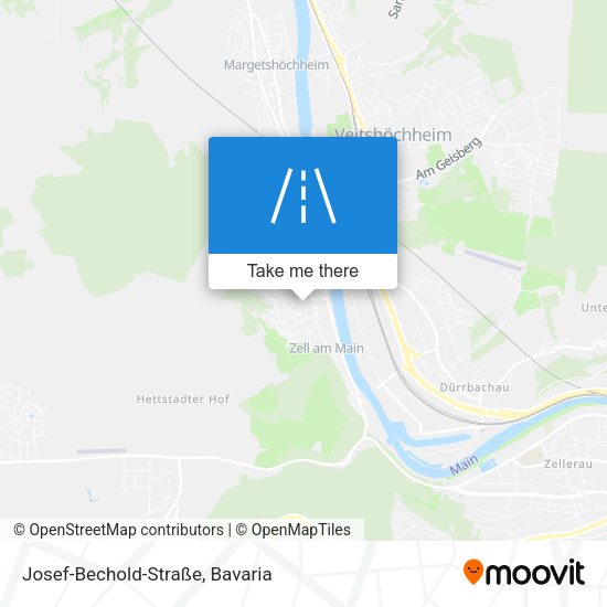 Josef-Bechold-Straße map