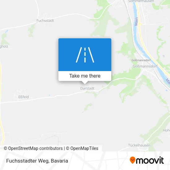 Карта Fuchsstadter Weg