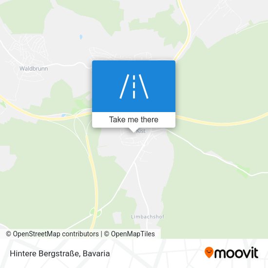 Hintere Bergstraße map