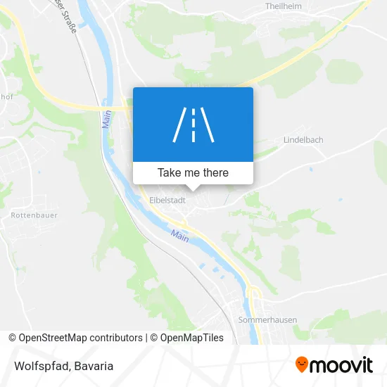Карта Wolfspfad
