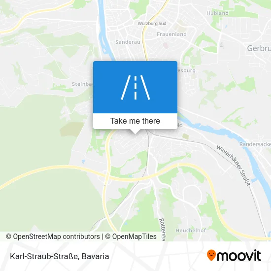 Карта Karl-Straub-Straße