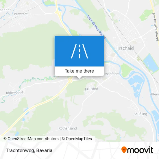 Карта Trachtenweg
