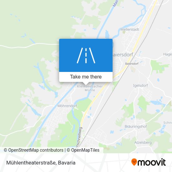 Mühlentheaterstraße map